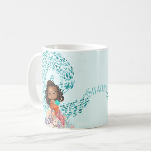 Personalised Mermaid  Coffee Mug