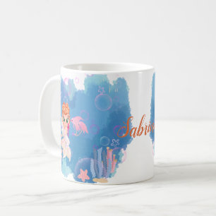 Personalised Mermaid  Coffee Mug