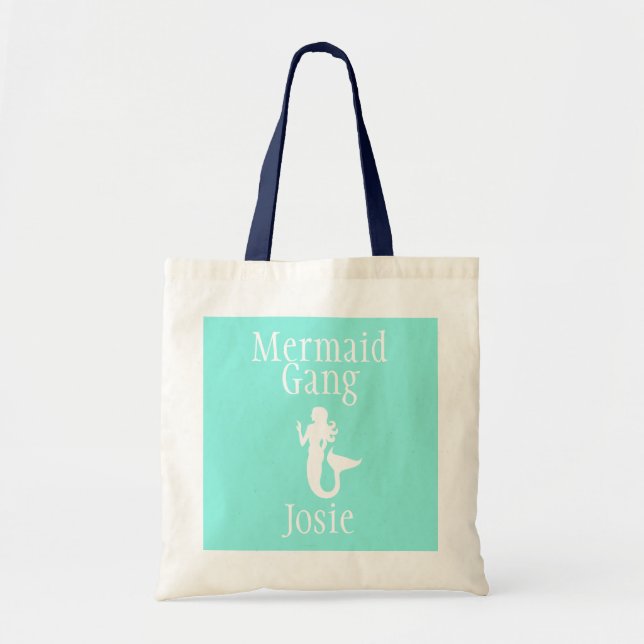 Personalised Mermaid Gang Tote (Front)