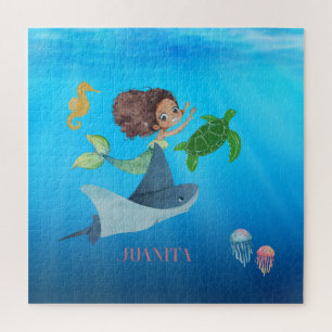Personalised Mermaid Jigsaw Puzzle