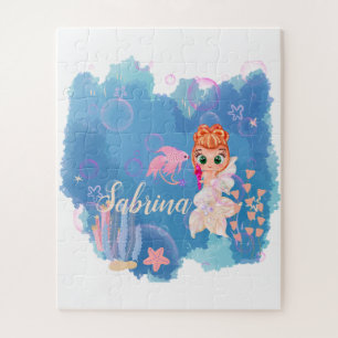 Personalised Mermaid Jigsaw Puzzle