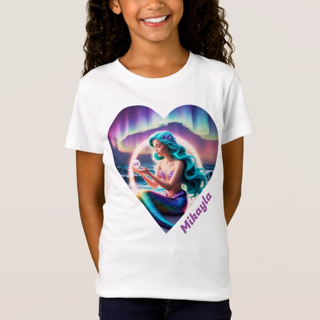 Personalised Mermaid T-Shirt (Front)
