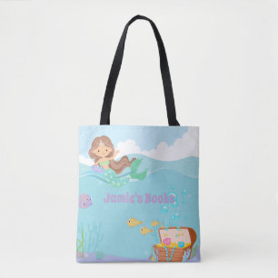 Personalised Mermaid  Tote Bag