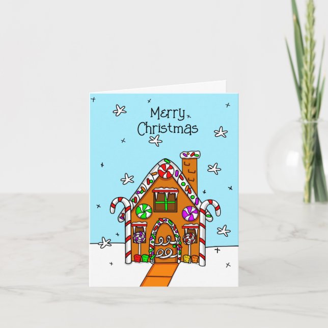 Personalised Merry Christmas Card   (Front)