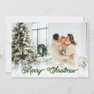 Personalised Merry Christmas Card with Photo
