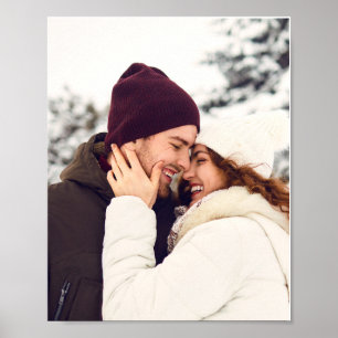 Personalised Merry Christmas Family Photo Poster