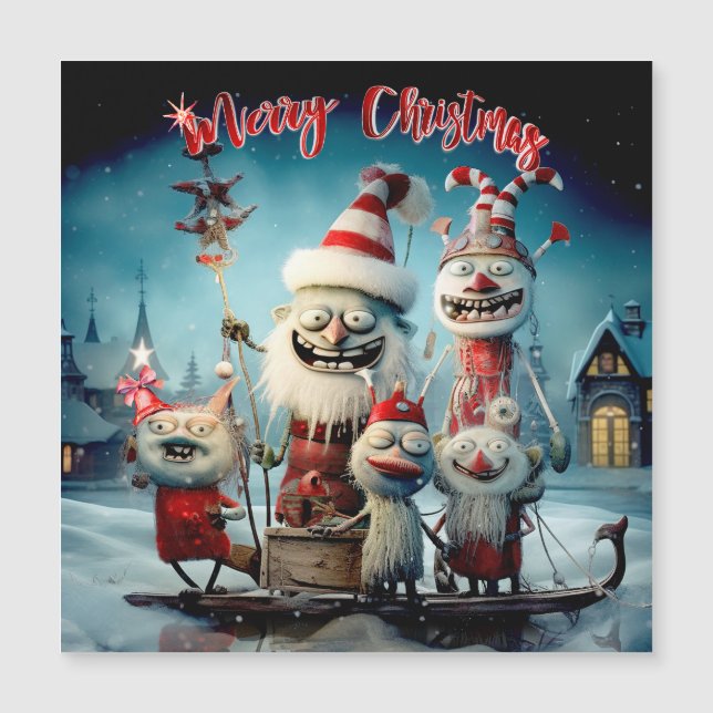 Personalised  Merry Christmas Funny  (Front)