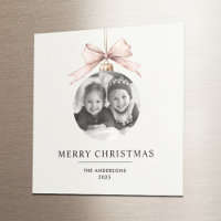 Personalised Merry Christmas with Photo 