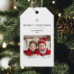 "Personalised Merry Christmas  with Photo & Name Gift Tags<br><div class="desc">"Make holiday gifts extra special with this Personalised Merry Christmas Gift Tag, featuring space for a custom photo and name. Perfect for adding a unique, personal touch to Christmas presents, this festive tag includes a cheerful 'Merry Christmas' greeting. It’s ideal for family, friends, or anyone special, creating a memorable keepsake...</div>