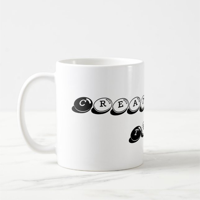 Personalised Message Mug For Daily Enjoyment Cups  (Left)