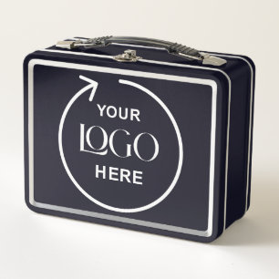 Personalised Metal Logo Lunch Box