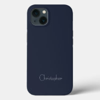 Personalised Metallic blue titanium Radial Texture