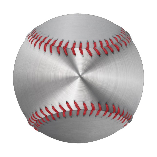 Personalised Metallic Radial Texture Baseball (Front)