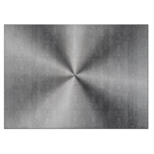 Personalised Metallic Radial Texture Cutting Board