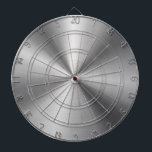 Personalised Metallic Radial Texture Dartboard<br><div class="desc">Feel free to modify the design according to your own preferences. You may change the design location, orientation, background colours and size. Also, you may add your own text, or slogan set its font, location and size, all in order to create the ultimate personal gift for you and your loved...</div>