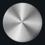 Personalised Metallic Radial Texture Magnet<br><div class="desc">Feel free to modify the design according to your own preferences. You may change the design location, orientation, background colours and size. Also, you may add your own text, or slogan set its font, location and size, all in order to create the ultimate personal gift for you and your loved...</div>