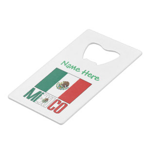 Personalised Mexico Flag Name Design