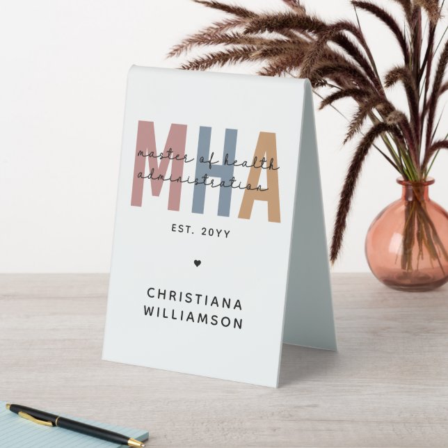 Personalised MHA Master of Health Administration (In SItu (Table))