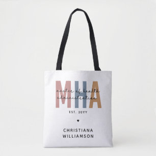 Personalised MHA Master of Health Administration Tote Bag
