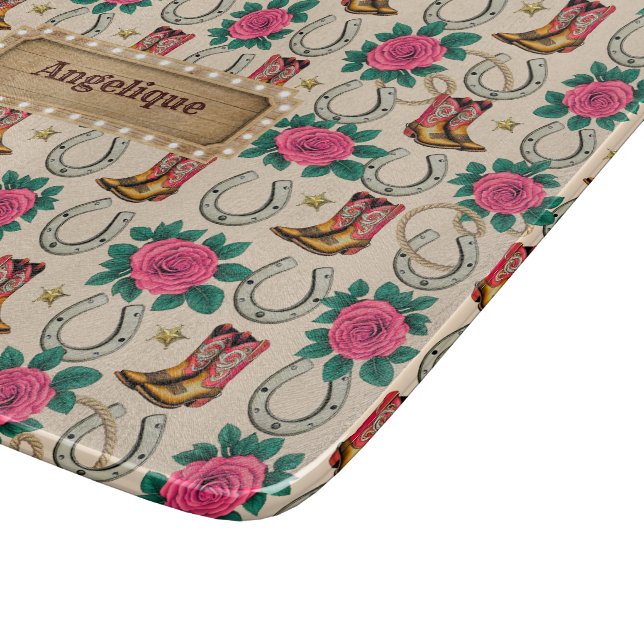 Personalised Midwest Princess designer Cutting Board (Corner)
