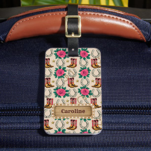 Personalised Midwest Princess designer Luggage Tag