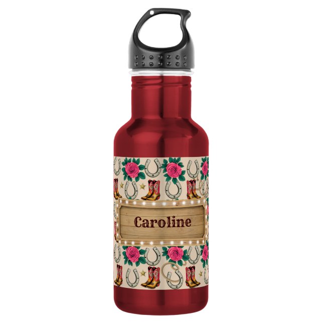 Personalised Midwest Princess water bottle (Front)