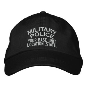 Personalised Military Police Hat
