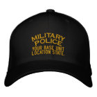 Personalised Military Police Hat