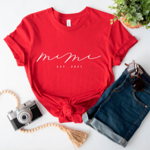 Personalised Mimi Grandma T-Shirt
