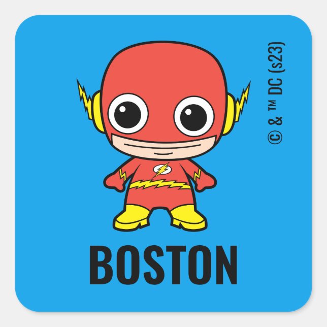 Personalised Mini Flash Kids' Labels (Front)