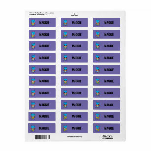 Personalised Mini Justice League Batgirl