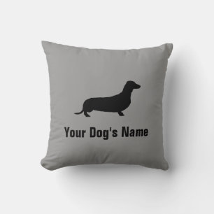 Personalised Miniature Dachshund ミニチュア・ダックスフンド Cushion