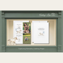 Personalised Miniature Horse 1st Birthday