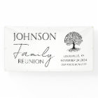 personalised minimal modern elegant family reunion