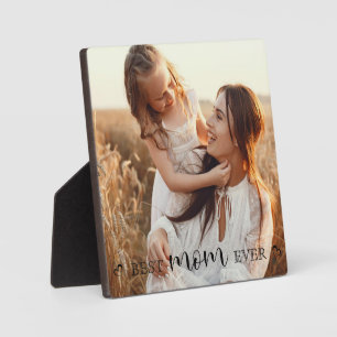 Personalised Minimal Modern Frameles Picture Photo Plaque