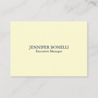 Personalised minimalist add your name cream colour enclosure card