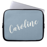 Personalised Minimalist Calligraphy Name in Blue  