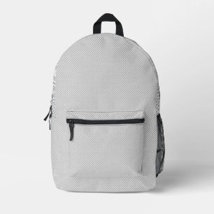 Personalised Minimalist Grey Backpack