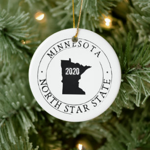 Personalised Minnesota Ornament