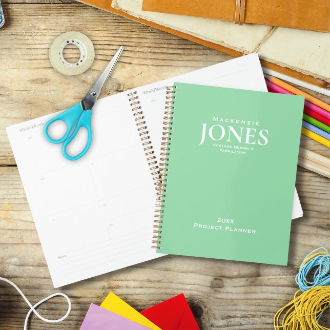 Personalised Mint Green | Business Planner (Creator Uploaded)