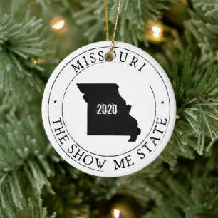 Personalised Missouri Ornament