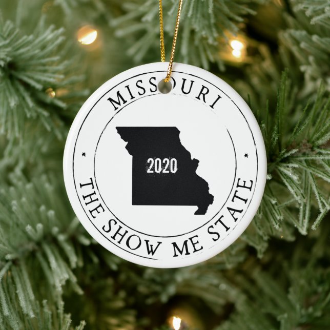 Personalised Missouri Ornament (Tree)