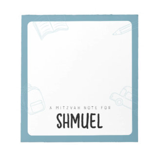 Personalised Mitzvah Notes