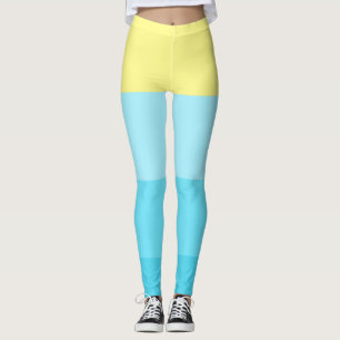 Personalised Mixed Colour Stripe Leggings