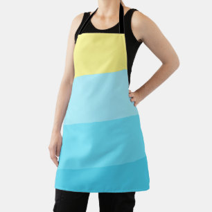 Personalised Mixed Colour Stripe with Your Flair Apron