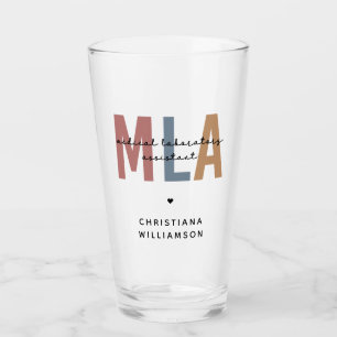 Personalised MLA Medical Laboratory Assistant Glass
