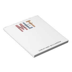 Personalised MLT Medical Laboratory Technician Notepad