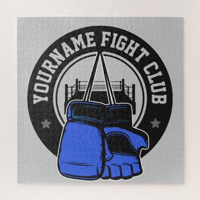 Personalised MMA Mixed Martial Arts Fight Club Jigsaw Puzzle (Vertical)