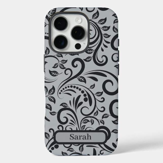 Personalised Modern Abstract Pattern Design Case-Mate iPhone Case (Back)