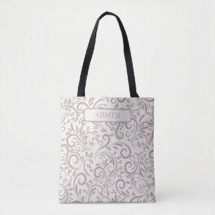 Personalised Modern Abstract Pattern Design Tote Bag